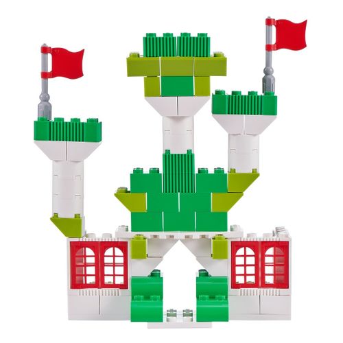 Zestaw klocków 100+ elementów mix na Arena.pl