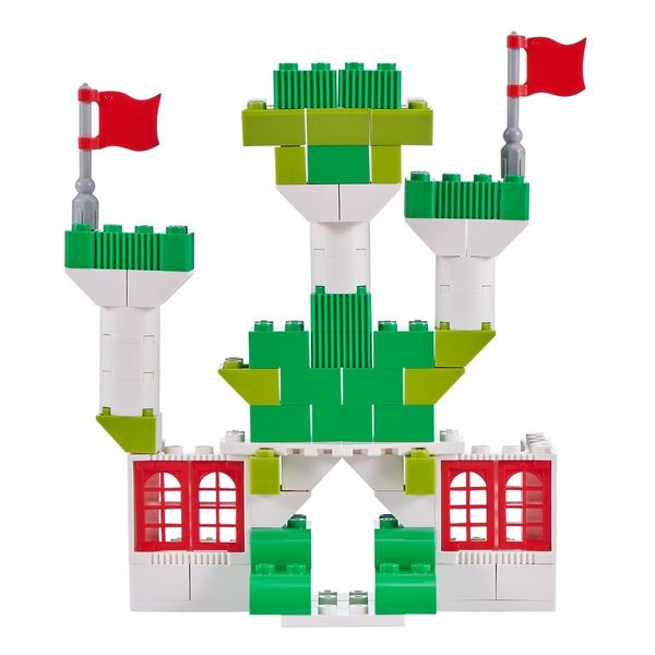 Zestaw klocków 100+ elementów mix zdjęcie 8