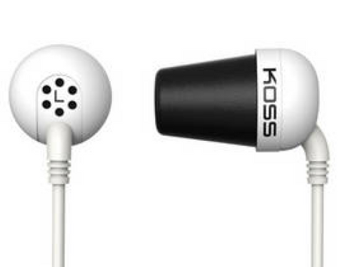 Słuchawki Koss The Plug Biała na Arena.pl