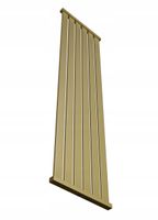 Grzejnik dekoracyjny LOTUS 120x61 JASNY ANTYK