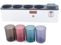 ORGANIZER RODZINA STERYLIZUJE UV SZCZOTECZKI KUBECZKI PASTA