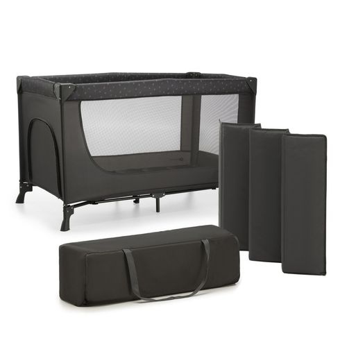 KINDERKRAFT Łóżeczko turystyczne JOY LIGHT GREY na Arena.pl