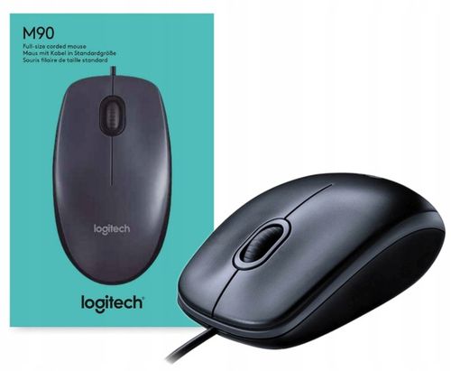 Mysz USB przewodowa Logitech M90 1000 dpi na Arena.pl