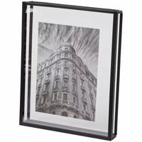 RAMKA METALOWA CZARNA NA ZDJĘCIA 10x15cm