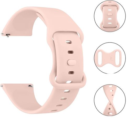 Paski silikonowe do zegarka AK 4 szt. 20/22 mm z szybką wymianą na Arena.pl