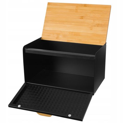 Chlebak w zestawie z 3 pojemnikami Czarny BB-1627 na Arena.pl