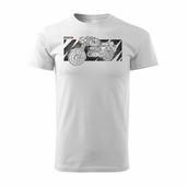 Koszulka motocyklowa na motor MZ ETZ 150 250 męska biała REGULAR M