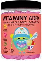 MYVITA WITAMINA ADEK NATURALNE ŻELKI DZIECI 120