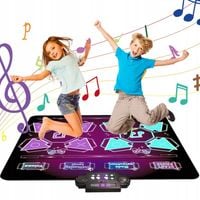 MATA DO TAŃCA MUZYCZNA PODWÓJNA TAŃCZENIA DLA DZIECI BLUETOOTH 3 TRYBÓW GRY
