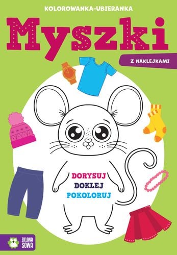 kolorowanka-ubieranka. myszki 8474 na Arena.pl