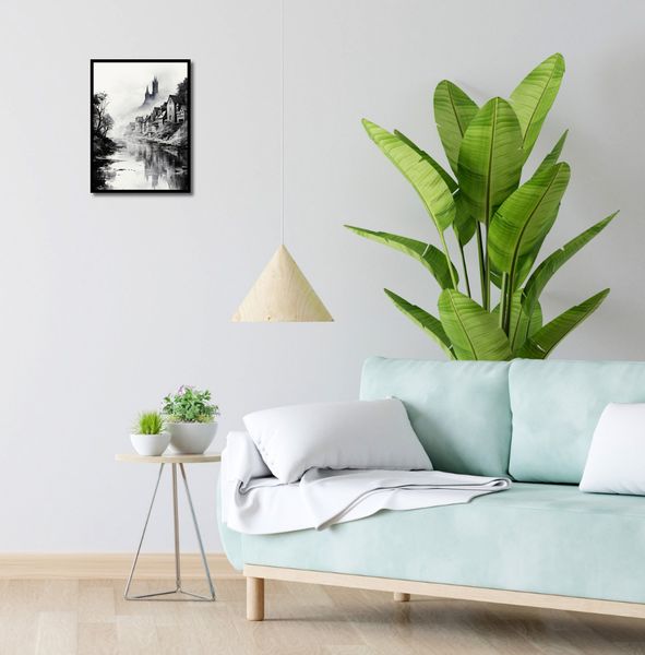 Plakat 30x40cm Mglisty Refleks zdjęcie 4