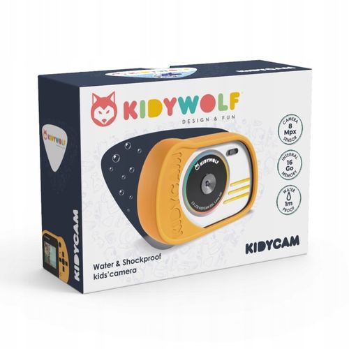 Kidywolf - Wodoodporny aparat Kidycam - Pomarańczowy na Arena.pl