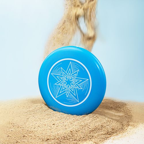 Dysk Do Frisbee Ultimate Latający Do Rzucania Df-05 Niebieski na Arena.pl