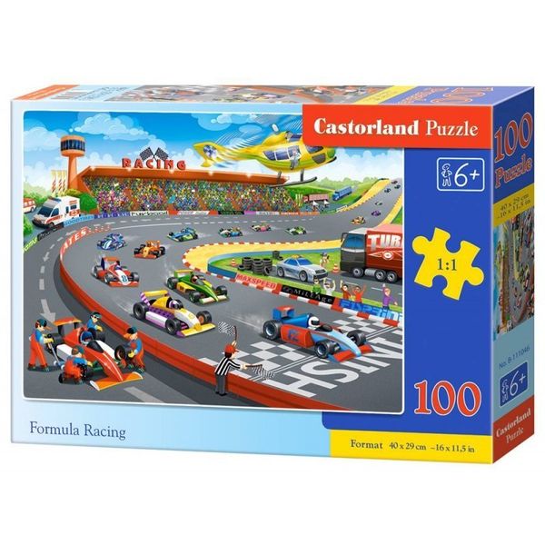 Puzzle 100 formula racing zdjęcie 1