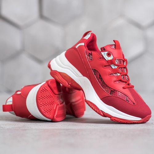 Sneakersy Na Platformie Snake Print r.39 na Arena.pl