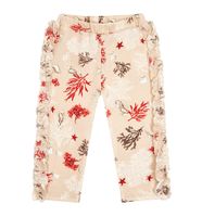 Legginsy z falbanką Koralowiec 68