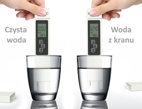 Miernik TDS EC Temp Tester Twardości Wody Osmoza na Arena.pl