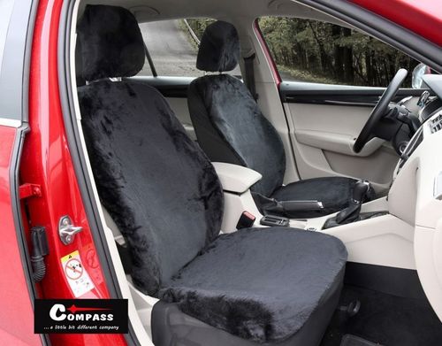 Compass Pokrowce na siedzenia Smooth, 11 sztuk, czarne na Arena.pl