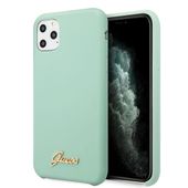 Guess GUHCN65LSLMGG iPhone 11 Pro Max zielony/green hard case Silicone