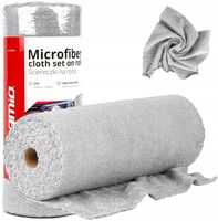 50x ŚCIERECZEK 30x30cm RĘCZNIKÓW Z MIKROFIBRY NA ROLCE DO AUTA DOMU BIURA