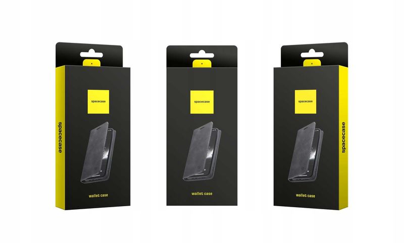 Spacecase Wallet Galaxy A21S Black zdjęcie 15