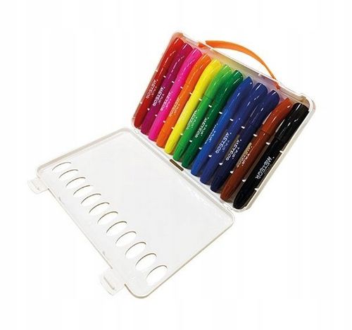 Kredki Żelowe 12Kol Meteor 0817 na Arena.pl