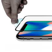 szkło hartowane spigen glass fc 2-pack iphone x / xs / 11 pro black