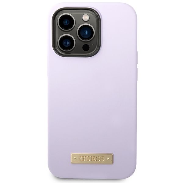 Etui Guess do iPhone 14 Pro, Fioletowy, MagSafe zdjęcie 3