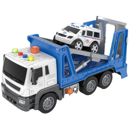 Interaktywna Ciężarówka Z Hakiem I Lawetą Światła Dźwięki Ruchome Elementy na Arena.pl