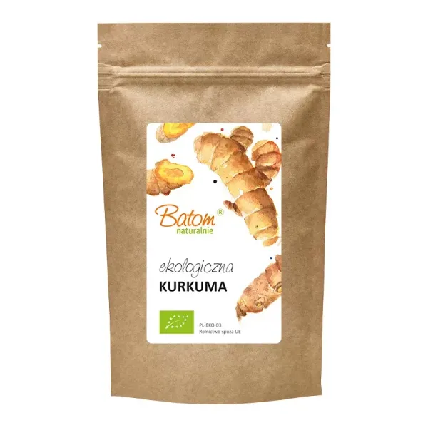 Kurkuma Mielona BIO 300 g - Batom zdjęcie 1