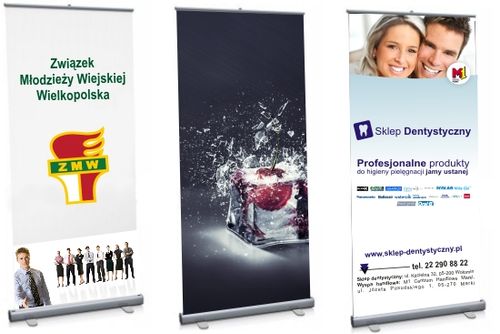 ROLL UP rollup 100x200 roller roll-up jakość foto na Arena.pl
