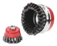 szczotka doczołowa m-14 splatana drut stalowy 65mm - t 62h130