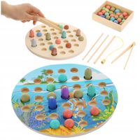 ŁOWIENIE RYBEK GRA MAGNETYCZNA RYBKI WĘDKOWANIE