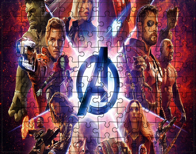 Puzzle Avengers zdjęcie 1