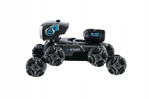 Zdalnie Sterowany Pies Robot 8 Kół Gesty Muzyka Para Wodna Obrót 360 LED na Arena.pl