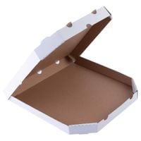 Pudełko na pizzę Enjoy Be Eco 24x3,5cm białe 100szt ścięte