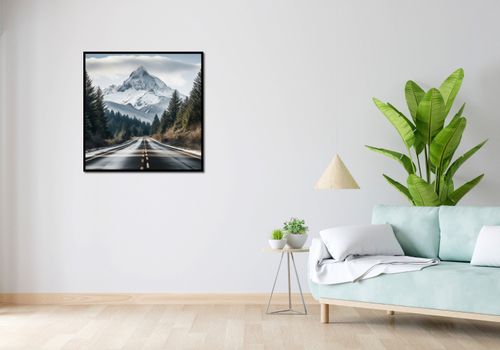 Plakat 80x80cm Odważna Podróż na Arena.pl