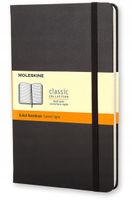 NOTES CLASSIC 9X14 TW. LINIA- CZARNY MOLESKINE