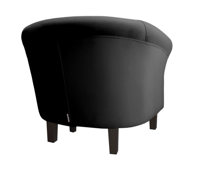 Fotel Milo nogi venge czarny MG19 zdjęcie 4