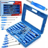 ŚRUBOKRĘTY ŚLUSARSKIE WKRĘTAKI DO PODBIJANIA 12SZT