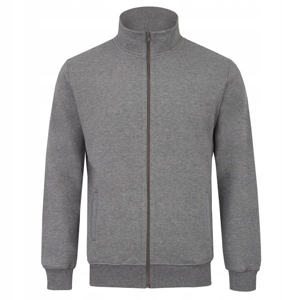 Bluza męska szara Lesław Rozmiar - 4XL zdjęcie 2