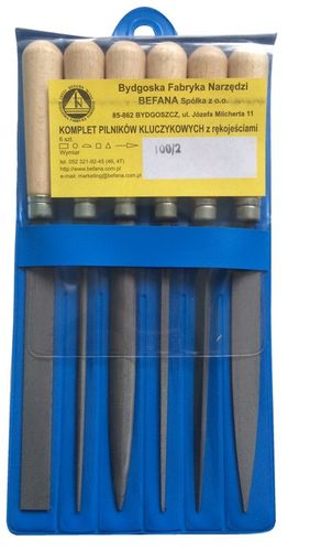 BEFANA Zestaw pilników do metalu kluczykowe Polski na Arena.pl