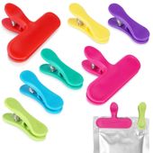 7x Klipsy do Zamykania Opakowań Torebek Przypraw na Torebki z Przyprawami