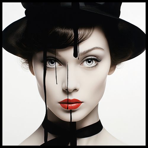 Plakat 60x60cm Atramentowa Aura na Arena.pl