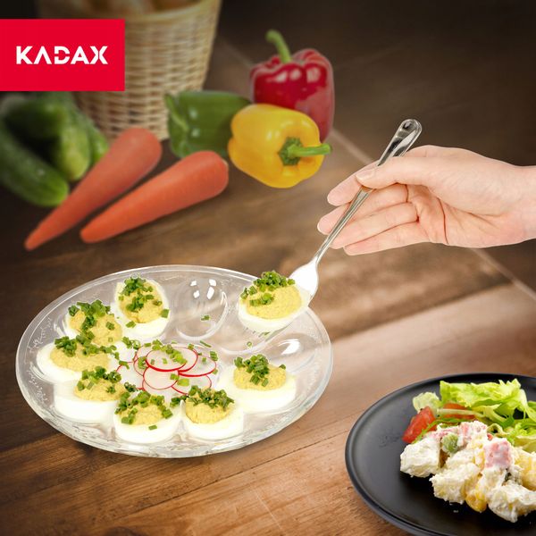 TALERZ TALERZYK NA JAJKA DO JAJ PÓŁMISEK SZKLANY zdjęcie 7