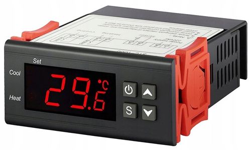 TERMOSTAT REGULATOR TEMPERATURY STEROWNIK ELEKTRONICZNY Z SONDĄ TP1 na Arena.pl