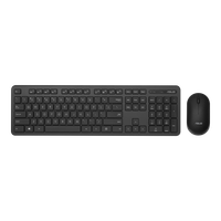 Asus CW100 | Zestaw klawiatura i mysz | Bezprzewodowy | USA | Czarny