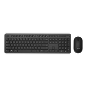 Asus CW100 | Zestaw klawiatura i mysz | Bezprzewodowy | USA | Czarny