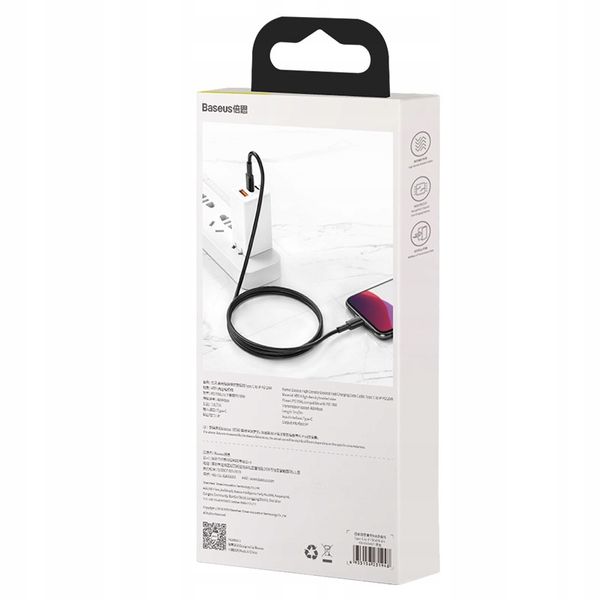 Kabel niktrade USB typ C - Apple Lightning 2 m czarny zdjęcie 16