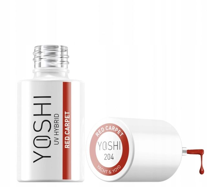 YOSHI Lakier hybrydowy Red Carpet 6ml – 204 zdjęcie 3